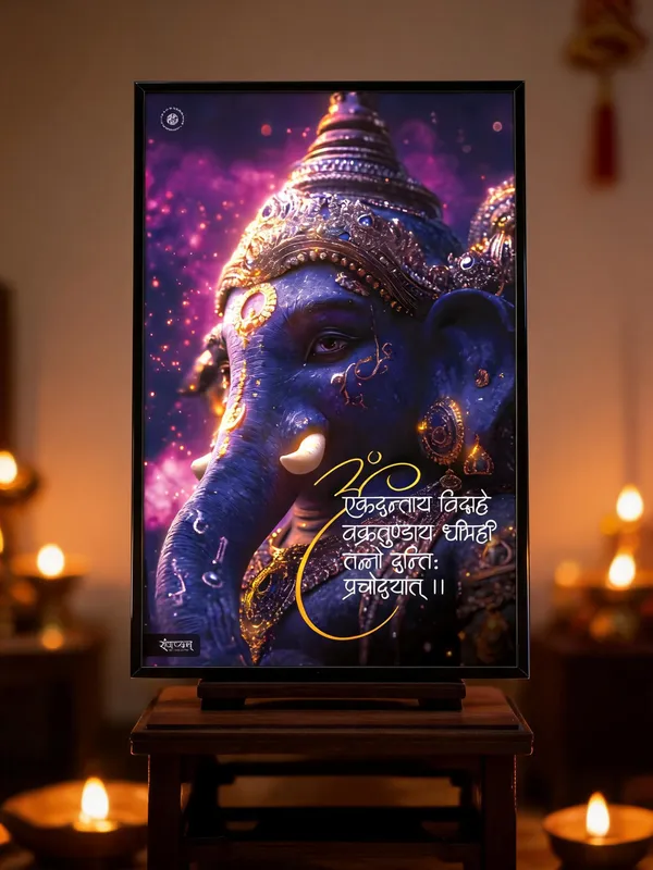 Om_Ekadantaya_Ganesh_Ji_Acrylic_Frame_With_Frame