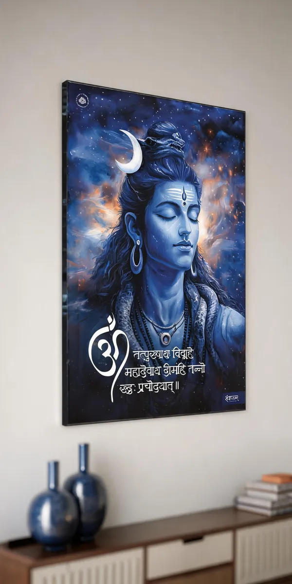 Tatpurushay_Vidmahe_Mahadevaya_Dheemahi_Shiva_Divine_Frame_With_Frame