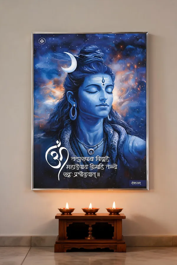 Tatpurushay_Vidmahe_Mahadevaya_Dheemahi_Shiva_Divine_Frame_With_Frame