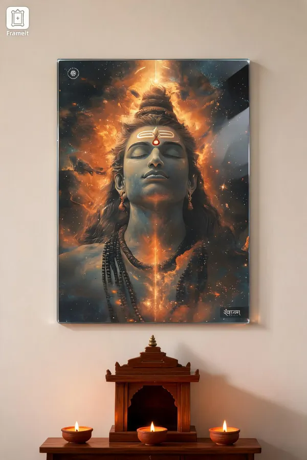 Mahadev_Timeless_Symbol_Of_Meditation_And_Power_Acrylic_Frame_With_Frame