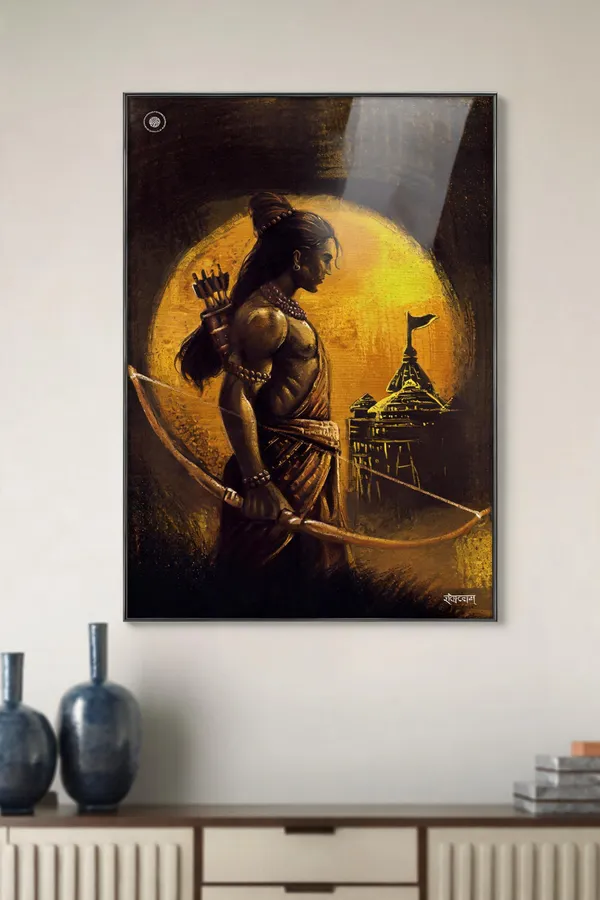 Lord_Ram_Eternal_Protector_Of_Dharma_And_Justice_Acrylic_Frame_With_Frame