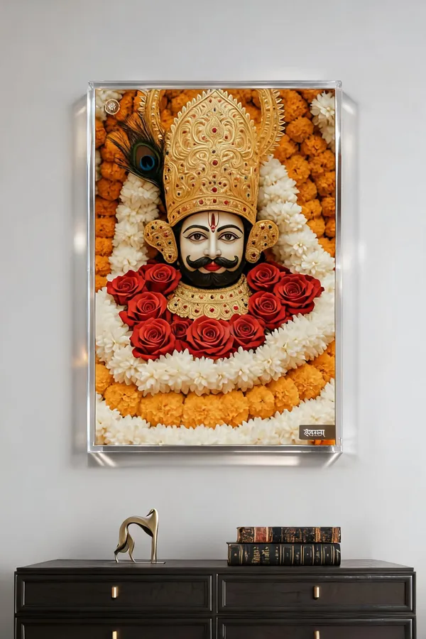 Khatu_Shyam_Ji_Eternal_Blessings_And_Divine_Grace_Acrylic_Frame_With_Frame