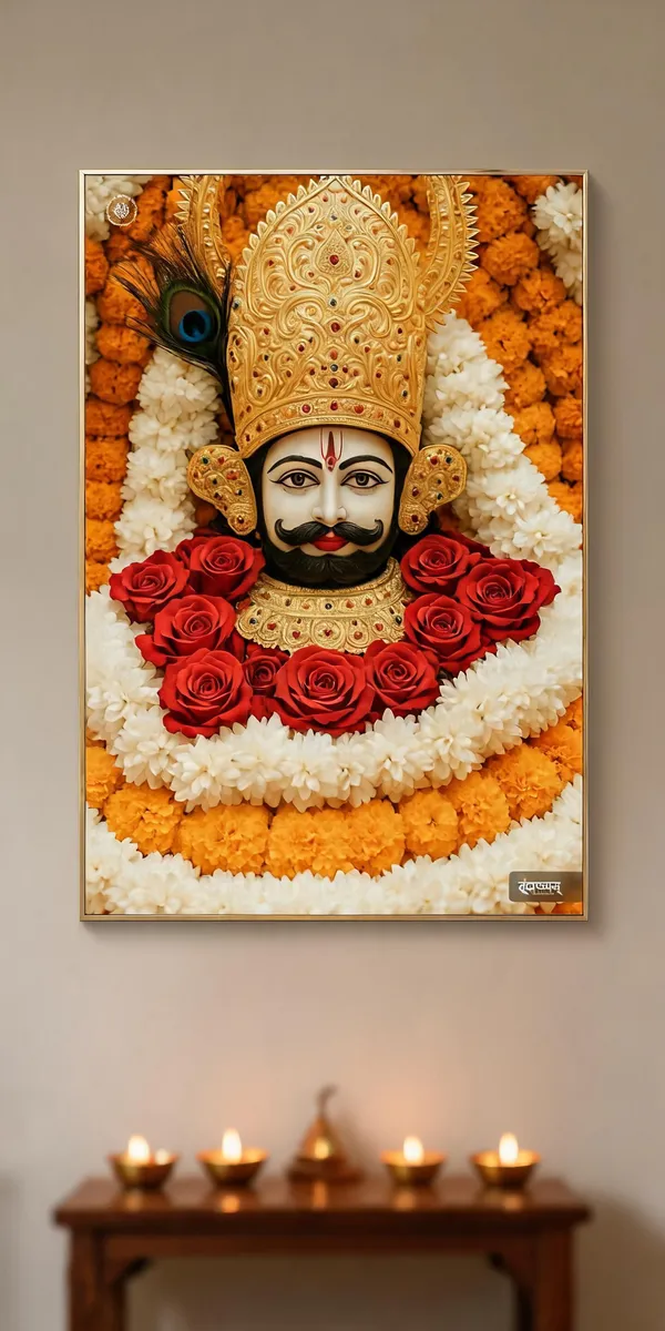 Khatu_Shyam_Ji_Eternal_Blessings_And_Divine_Grace_Acrylic_Frame_With_Frame