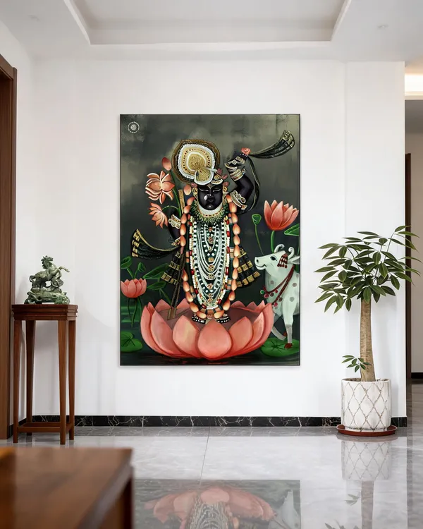 Shreenath_Ji_Eternal_Blessings_Divine_Acrylic_Frame_With_Frame
