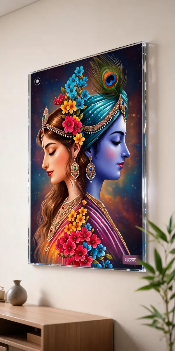 Radha_Krishna_The_Symphony_Of_Love_Devotion_Acrylic_Frame_Without_Frame