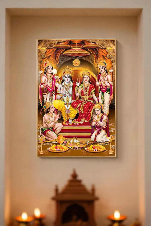 Shri_Ram_Darbar_A_Divine_Reflection_Of_Peace_And_Power_With_Frame