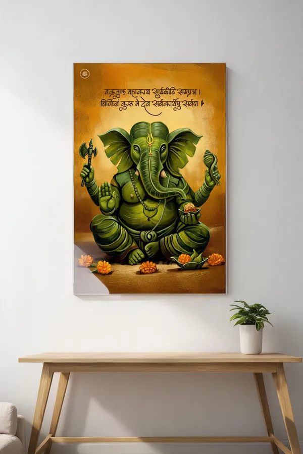 Vakratunda_Mahakaya_Ganesh_Ji_Acrylic_Frame_Without_Frame