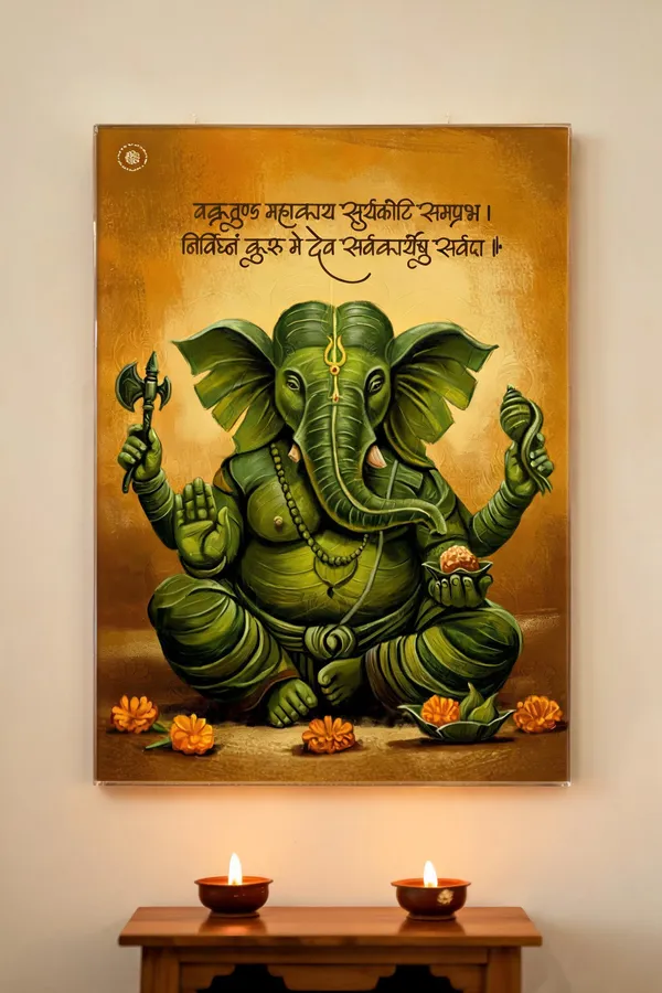 Vakratunda_Mahakaya_Ganesh_Ji_Acrylic_Frame_Without_Frame