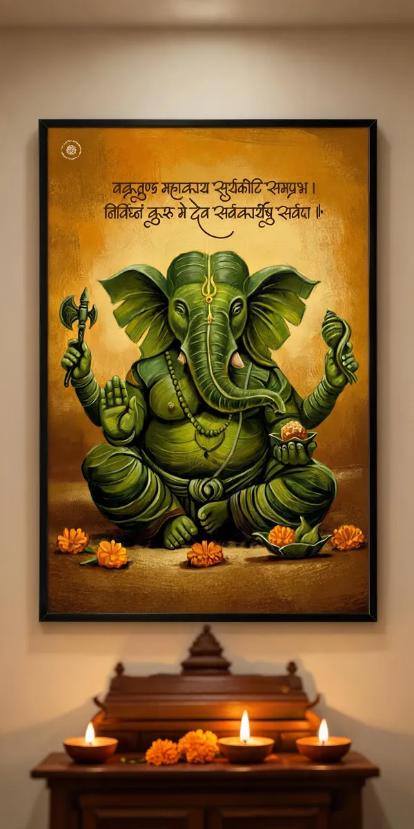 Vakratunda_Mahakaya_Ganesh_Ji_Acrylic_Frame_With_Frame