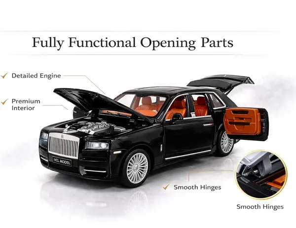 Diecast_Rolls_Royce_Rc_Car_Spray_Mist_Opening_Doors