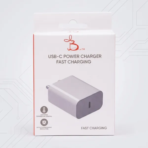 White_Bunny_Techs_Usb-C_Fast_Charging_Power_Adapter
