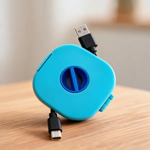 Turquoise_Blue_Pp_Plastic_Rotatable_Round_Cable_Organizer_Storage_Box_pack_of_2