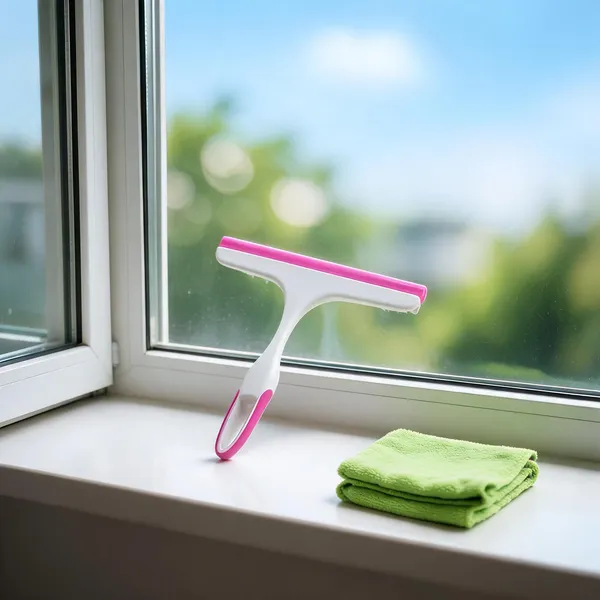 Pink_Plastic_Microfiber_Window_Squeegee_And_Cleaning_Cloth_Combo