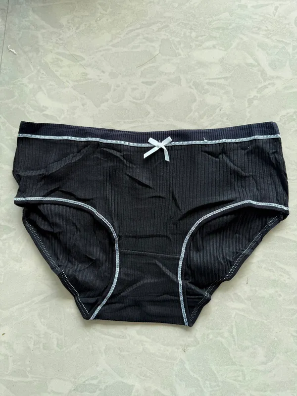 Black_Ribbed_Brief_Panty_for_Women