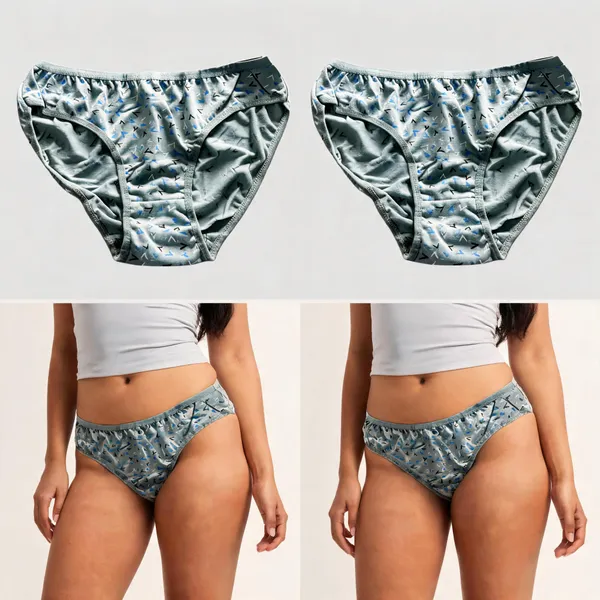 Grey_Printed_Briefs_For_Women_-_Pack_of_4