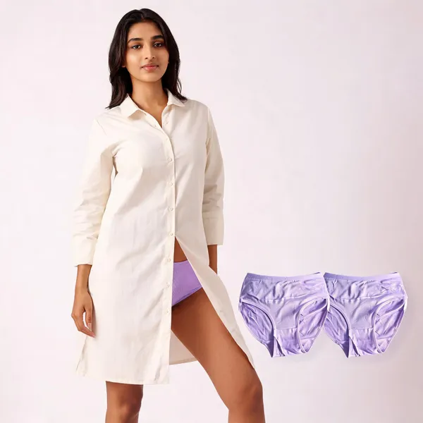 Lavender_Cotton_Ribbed_Brief_Undies_For_Women_-_Pack_of_3