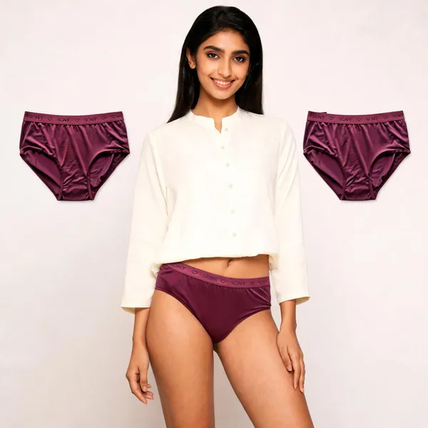 Maroon_Cotton_Brief_Undies_For_Women_-_Pack_of_3