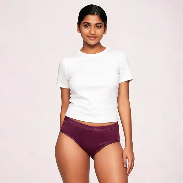 Maroon_Cotton_High_Rise_Brief_Undies_For_Women_-_Pack_of_3