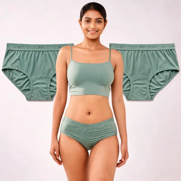 Green_Cotton_Brief_Undies_For_Women_-_Pack_of_3