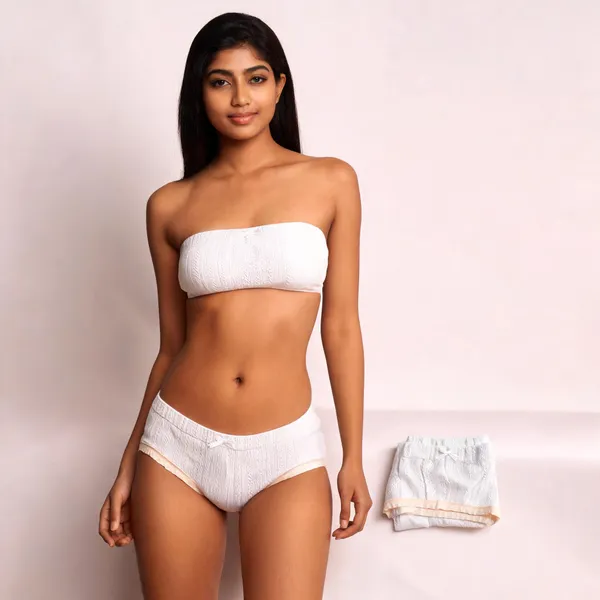 White_Cotton_Textured_Brief_Undies_For_Women_-_Pack_of_2