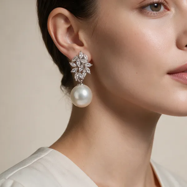 Silver_White_Pearl_Crystal_Floral_Drop_Earrings_For_Women