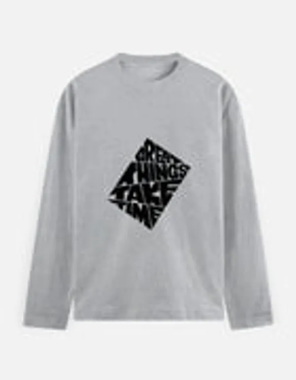 Great_Things_Take_Time_Men_S_Full_Sleeve_T_Shirt