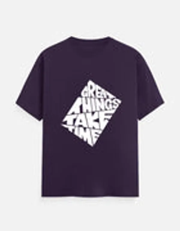 Great_Things_Take_Time_Dark_Q_Unisex_Classic_Crew_T_Shirt