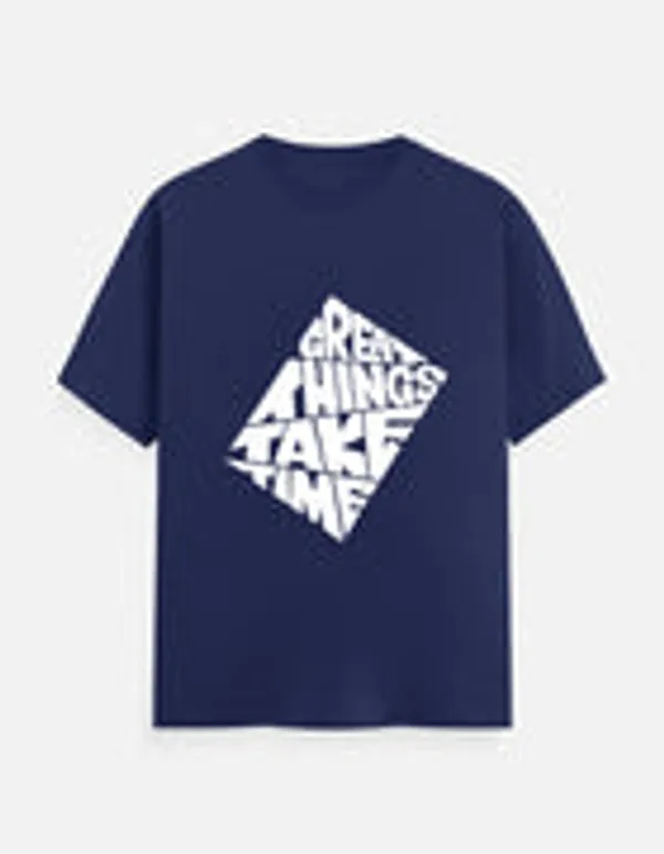 Great_Things_Take_Time_Dark_Q_Unisex_Classic_Crew_T_Shirt