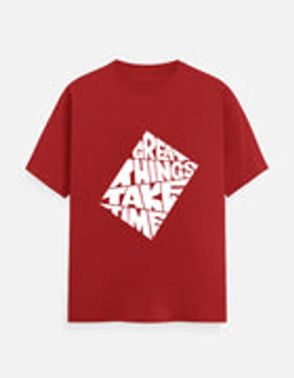 Great_Things_Take_Time_Dark_Q_Unisex_Classic_Crew_T_Shirt