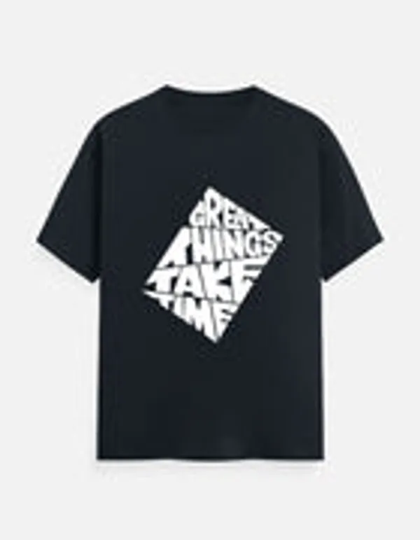 Great_Things_Take_Time_Dark_Q_Unisex_Classic_Crew_T_Shirt