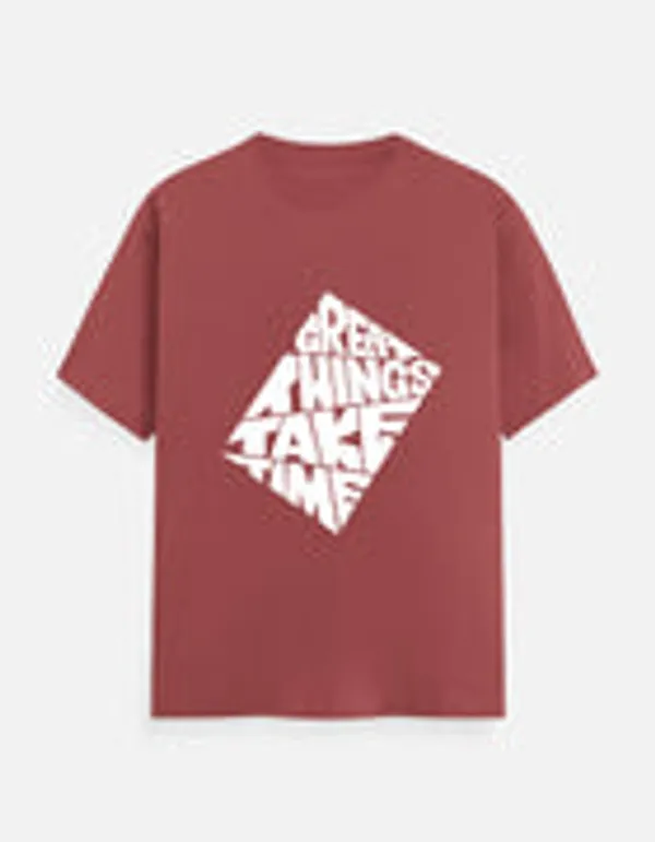 Great_Things_Take_Time_Dark_Q_Unisex_Classic_Crew_T_Shirt