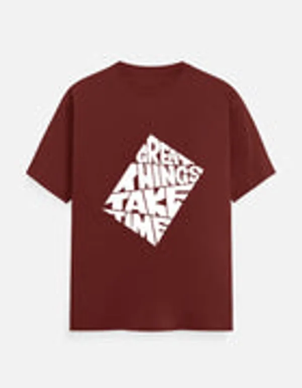 Great_Things_Take_Time_Dark_Q_Unisex_Classic_Crew_T_Shirt