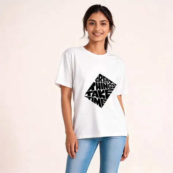 White_Cotton_Regular_Fit_Crew_Neck_T-Shirt_For_Unisex