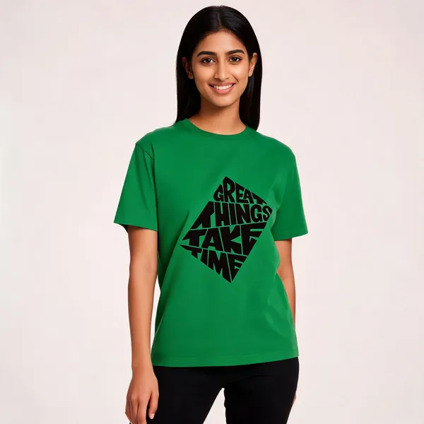 Flag_Green_Cotton_Regular_Fit_Crew_Neck_T-Shirt_For_Unisex