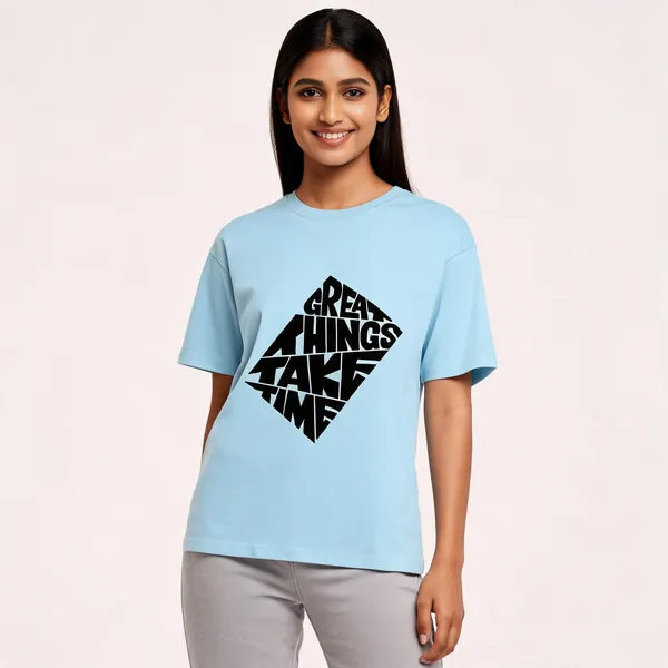 Baby_Blue_Cotton_Regular_Fit_Crew_Neck_T-Shirt_For_Unisex