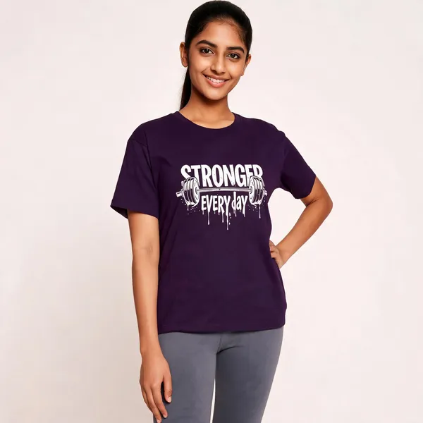Purple_Cotton_Regular_Fit_Crew_Neck_T-Shirt_For_Unisex