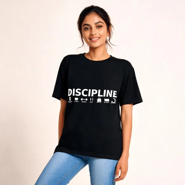 Black_Cotton_Regular_Fit_Crew_Neck_T-Shirt_For_Unisex