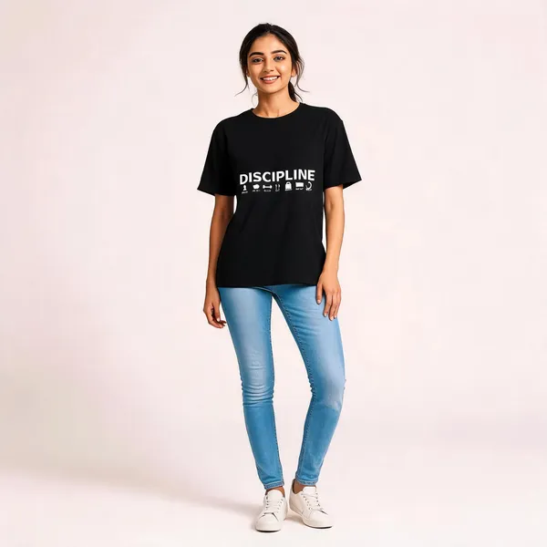 Black_Cotton_Regular_Fit_Crew_Neck_T-Shirt_For_Unisex