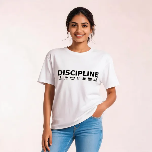 White_Cotton_Regular_Fit_Crew_Neck_T-Shirt_For_Unisex