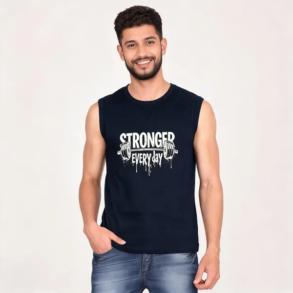 Navy_Blue_Cotton_Regular_Fit_Sleeveless_T-Shirt_For_Men