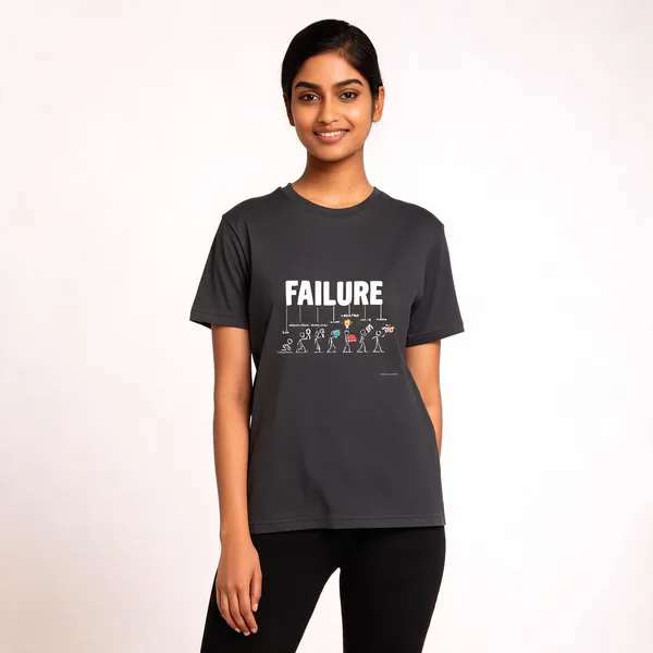 Black_Cotton_Regular_Fit_Failure_Graphic_T-Shirt_For_Unisex