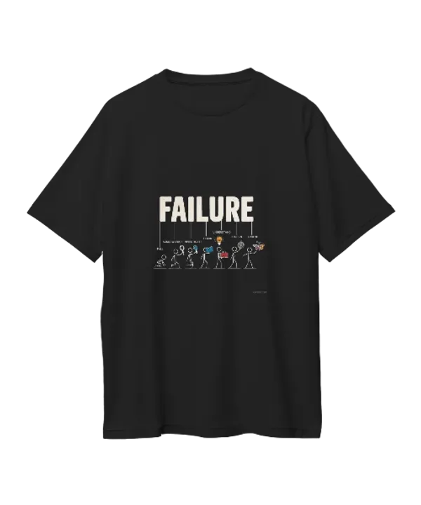 Failure_Regular_Tshirt_Unisex_180_Gsm