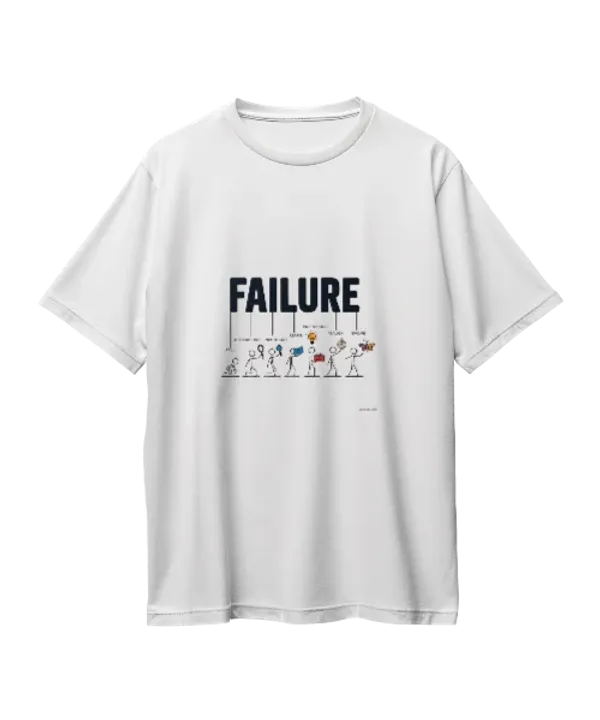 Failure_Regular_Tshirt_Unisex_180_Gsm