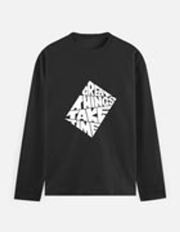 Great_Things_Take_Time_Theme_Men_S_Full_Sleeve_T_Shirt