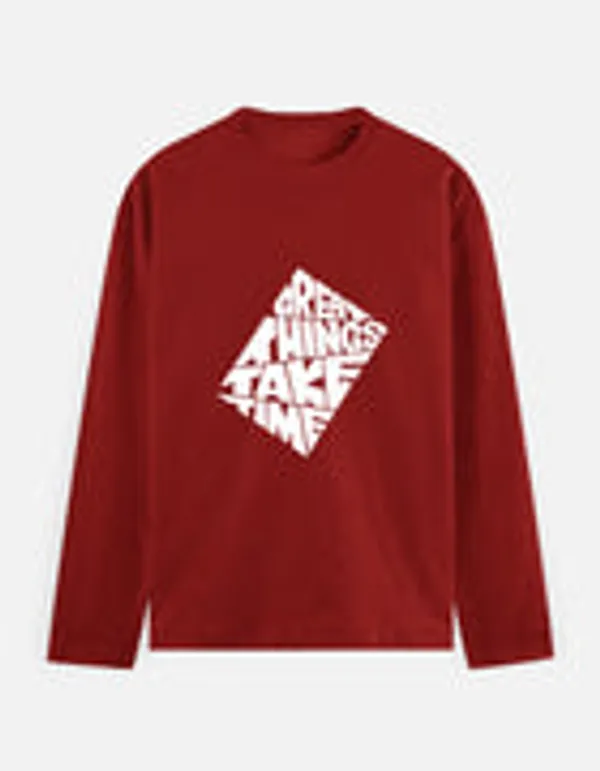 Great_Things_Take_Time_Theme_Men_S_Full_Sleeve_T_Shirt
