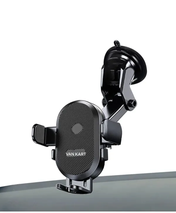 Black_Adjustable_Suction_Mount_Car_Phone_Holder