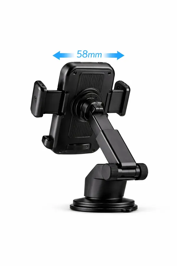 Black_Spring-Loaded_Suction_Mount_Car_Phone_Holder