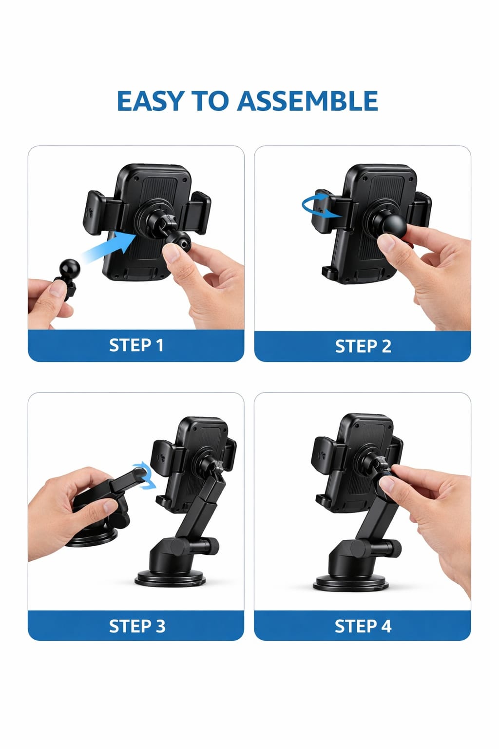 Black_Spring-Loaded_Suction_Mount_Car_Phone_Holder