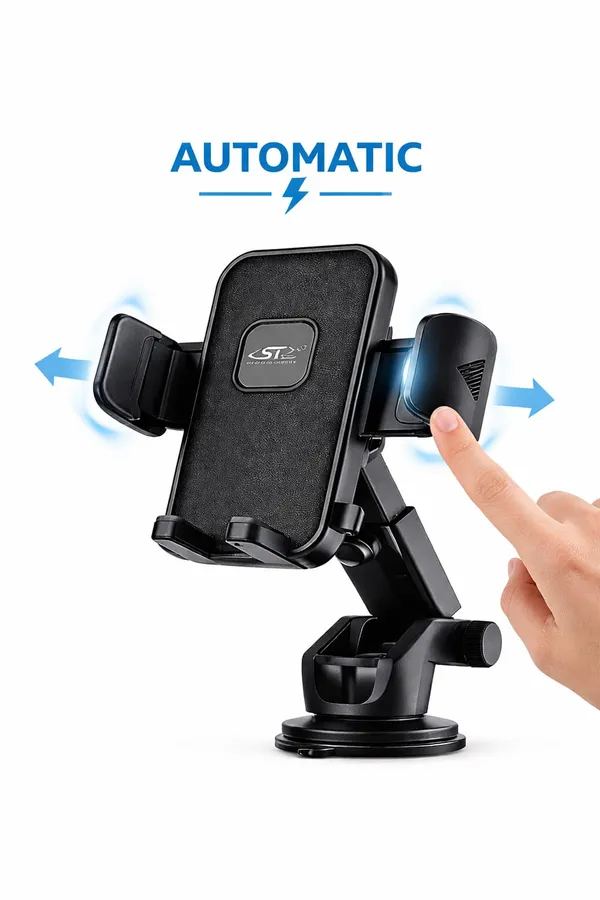 Black_Spring-Loaded_Suction_Mount_Car_Phone_Holder