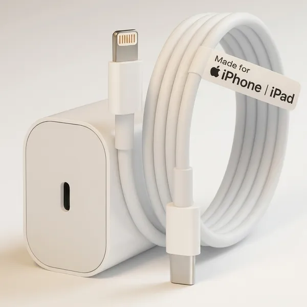 Van_Kart_White_Usb-C_To_Lightning_Cable_With_Adapter